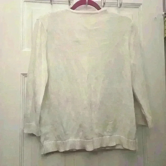 Cherokee Plaid Argyle Sweater,Size L - Picture 3 of 3